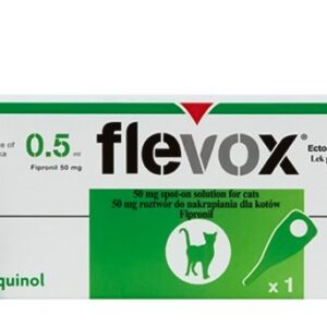 Tratamento de pulgas e carrapatos FLEVOX
