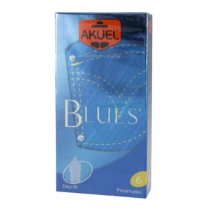 Condones AKUEL BLUES 6 piezas