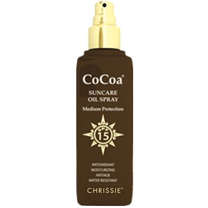Spray de aceite CHRISSIE COCOA spf 15