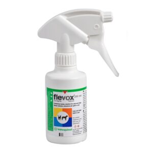 Flevox 2.5 mg / ml Fipronil Spray para la piel, solución para gatos y perros