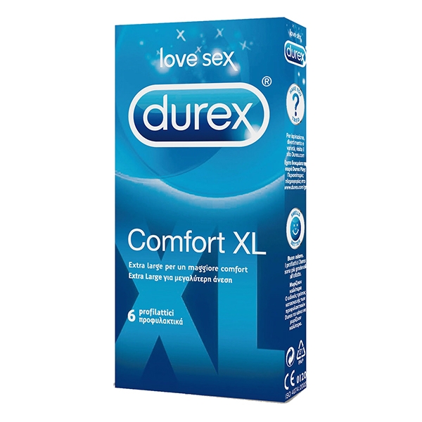 DUREX COMFORT EXTRA L 6PZ - Farmacia Global