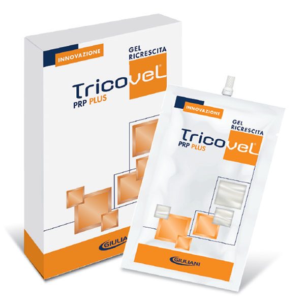 TRICOVEL PRP PLUS GEL RICRESCITA CAPELLI 2 BUSTINE 15 ML